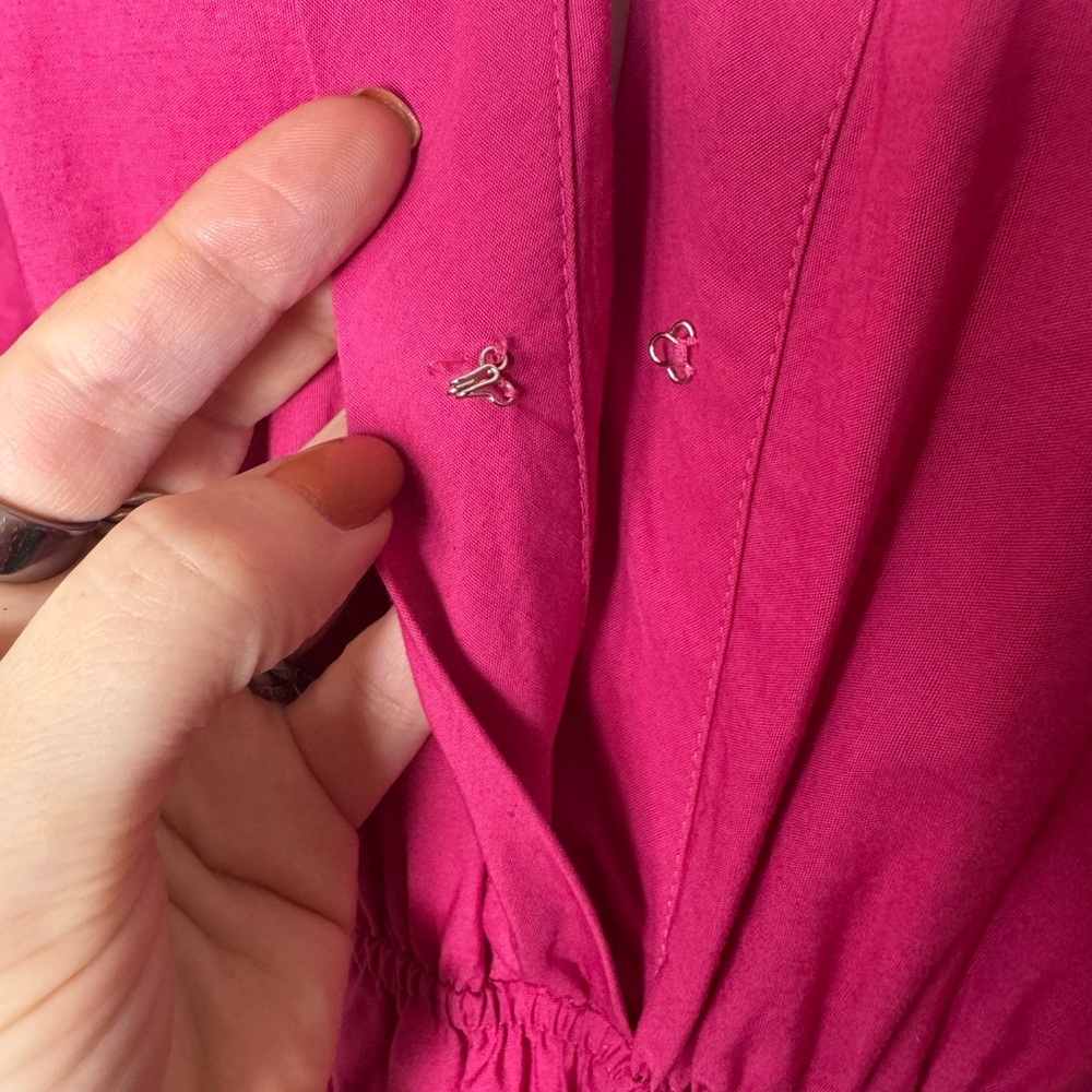 Anthropologie Somerset Maxi Dress Bright Pink - Picture 6 of 10
